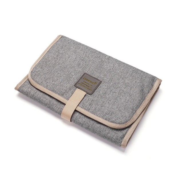 Tapis à langer 58,5 x 30,5 cm gris