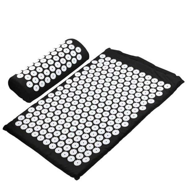 Tapis d'acupression noir