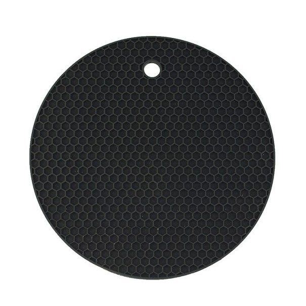Tapis de cuisine en silicone C225 noir S
