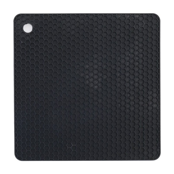 Tapis de cuisine en silicone C226 noir