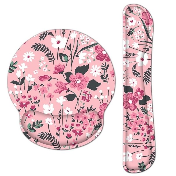 Tapis de souris avec support ergonomique pour le poignet 11