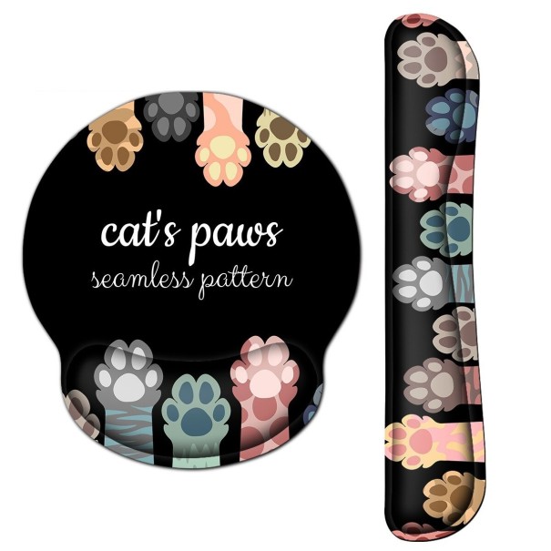 Tapis de souris avec support ergonomique pour le poignet 7