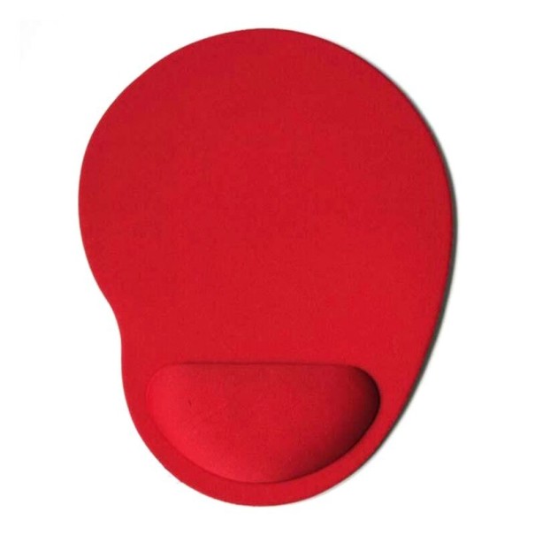 Tapis de souris avec support pour poignet K2361 rouge