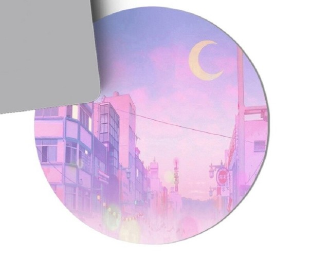 Tapis de souris rond K2461 20 cm x 20 cm 1