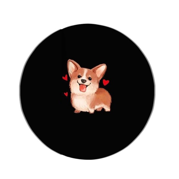 Tapis de souris rond K2515 22 cm x 22 cm 1