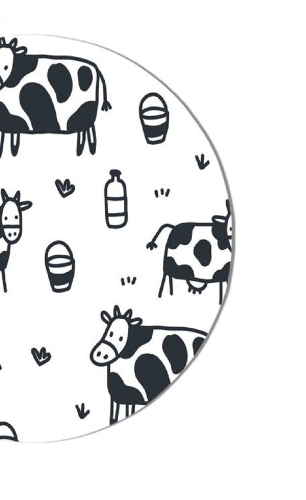 Tapis de souris rond K2521 22 cm x 22 cm 3