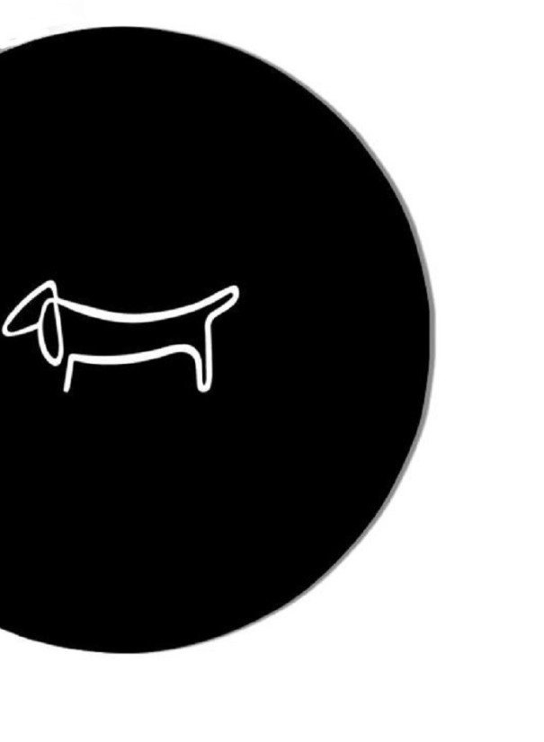 Tapis de souris rond K2532 22 cm x 22 cm 1