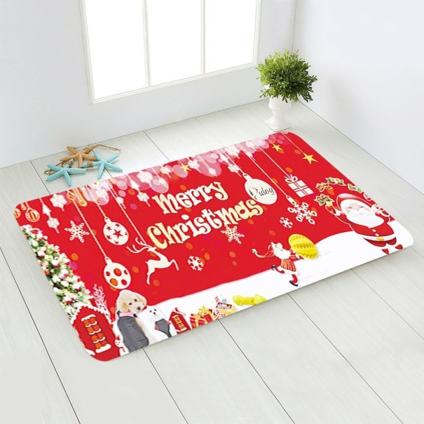 Tapis en flanelle de Noël 8