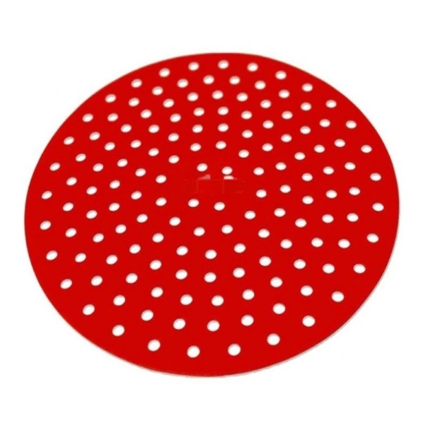 Tapis en silicone pour friteuse à air rouge 20 cm