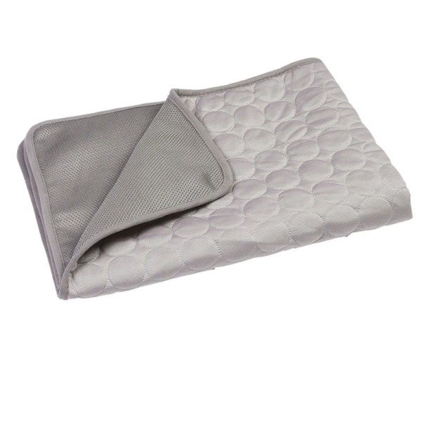 Tapis rafraîchissant pour chiens et chats 50 x 40 cm gris