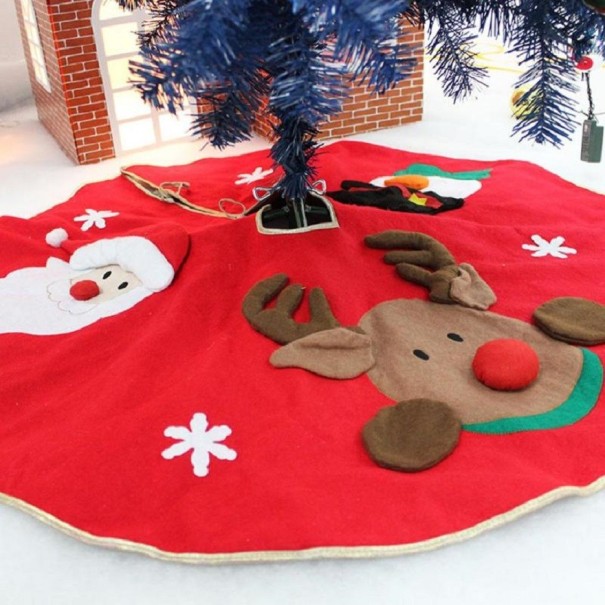 Tapis sous le sapin de Noël 1