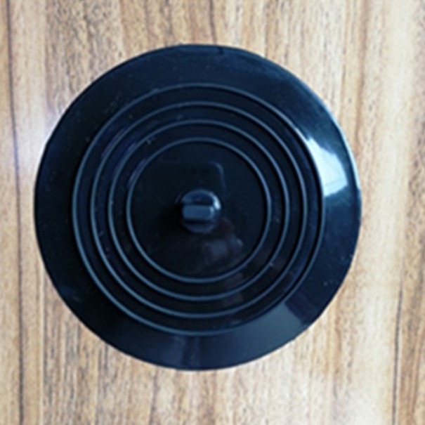 Tapón de drenaje de silicona negro