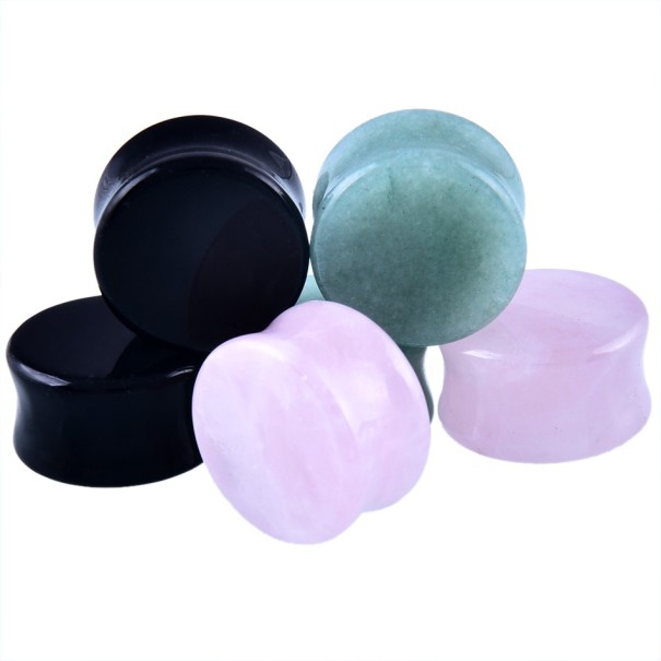Tapón de piedra J1950 rosa 12 mm