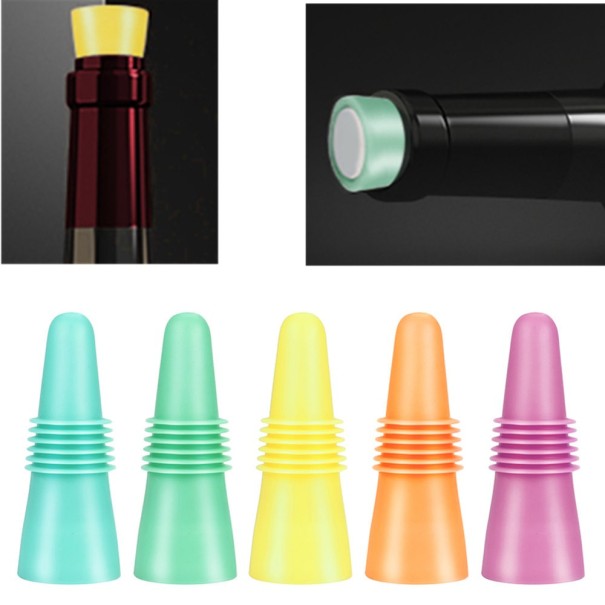 Tapón de silicona para botellas C73 1
