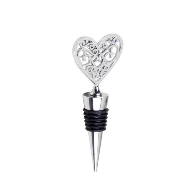 Tapón de vino con forma de corazón 3