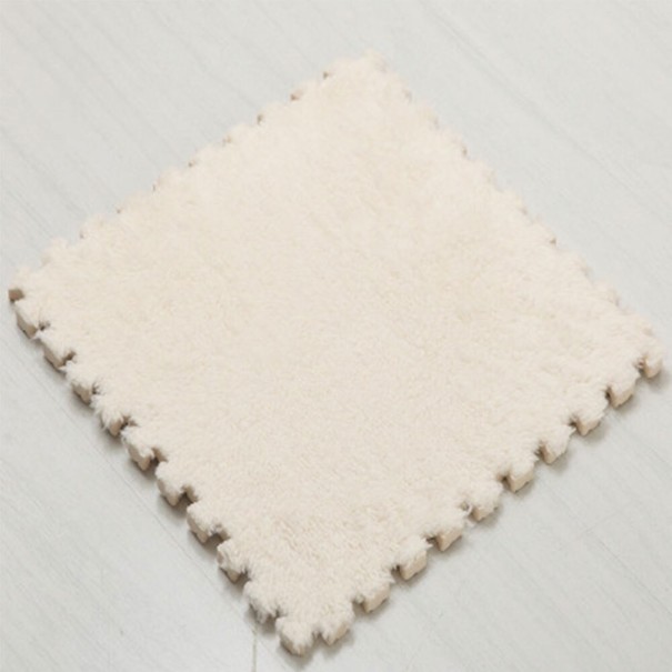 Tappetino puzzle 10 pz bianco