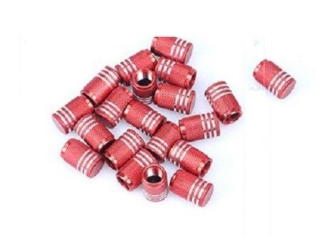 Tappi per valvole - confezione vantaggiosa da 20 pezzi rosso