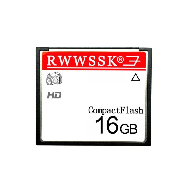 Tarjeta de memoria Compact Flash con lector PCMCIA 16GB