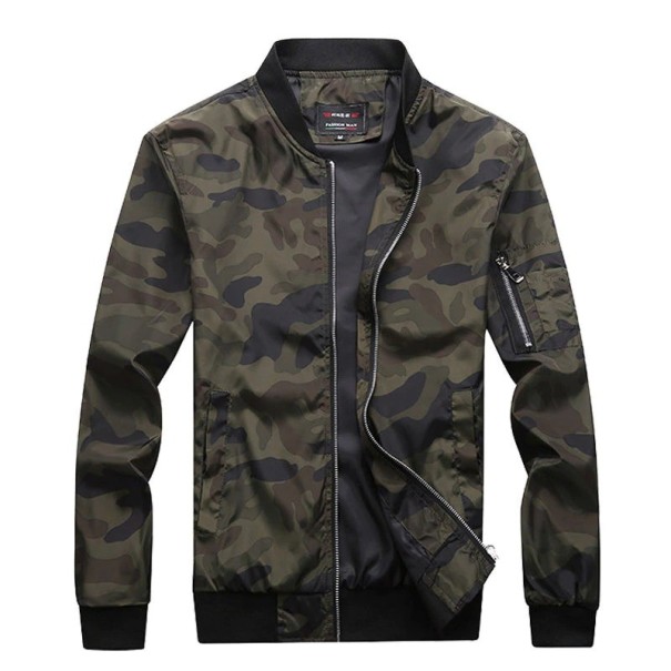 Tarnjacke für Herren armeegrün XS