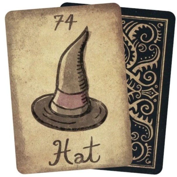 Tarotkort spådomskortlek 88 kort 6,3 x 8,9 cm vintage illustrationer flerfärgade motiv för tolkning och spådom av ödet 1