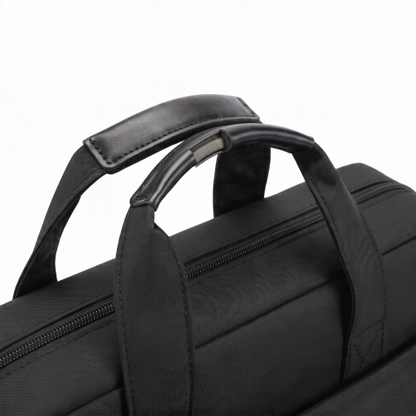 Taška na notebook 17 až 17,3 palce S airbag polstrováním 47 x 36 x 8 cm Odnímatelný popruh Do práce i na cesty černá