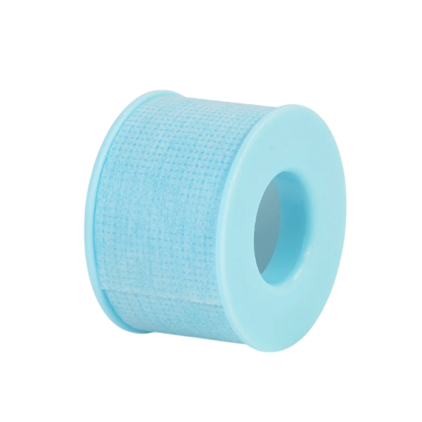 Taśma do przedłużania rzęs 2,5 cm x 3,6 m Przepuszczająca powietrze podkładka pod oczy Wytrzymała taśma kosmetyczna do przedłużania rzęs Precyzyjne narzędzie do aplikacji niebieski