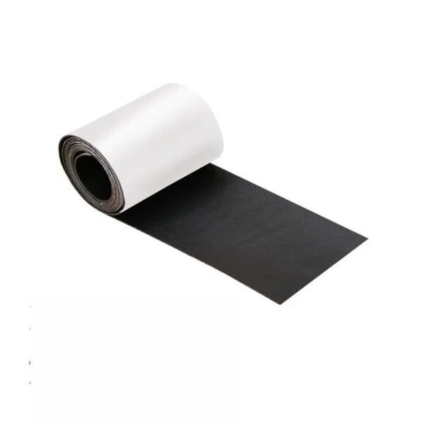 Taśma naprawcza do skóry samoprzylepna 20x28 cm Mocna taśma klejąca do naprawy sof, foteli samochodowych, torebek i skórzanych siedzeń czarny