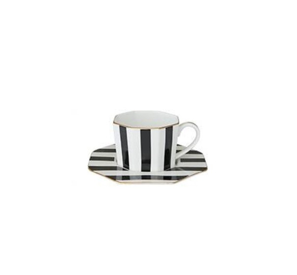 Tasse en céramique octogonale 1