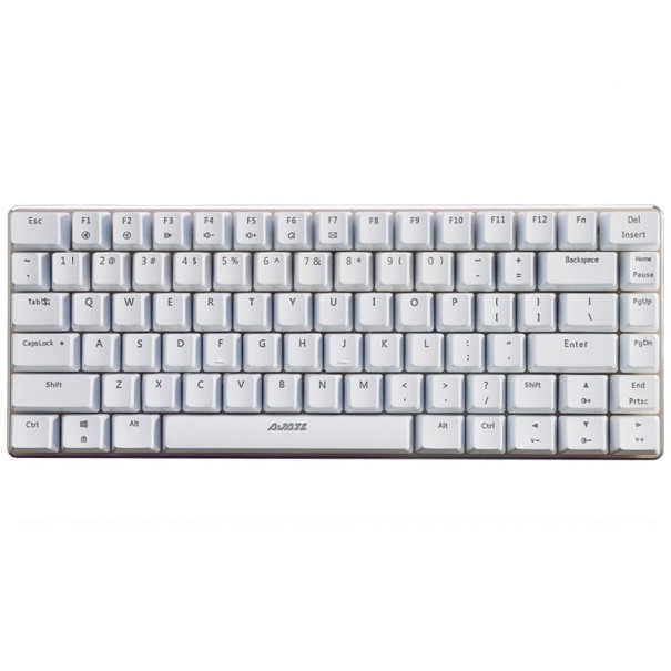 Tastatur hvidt 1