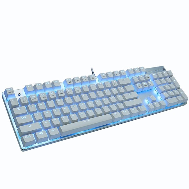 Tastatură de joc albastră cu iluminare din spate 1