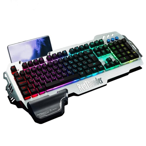 Tastatura ergonomică cu iluminare din spate 1