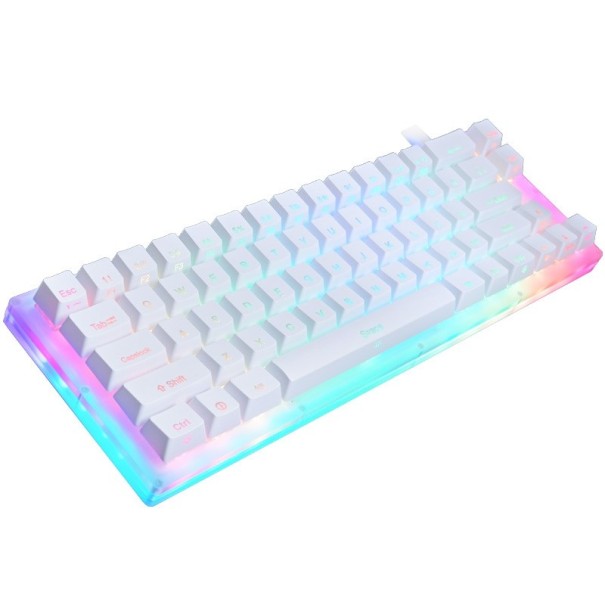 Tastatură iluminată K310 transparent 4
