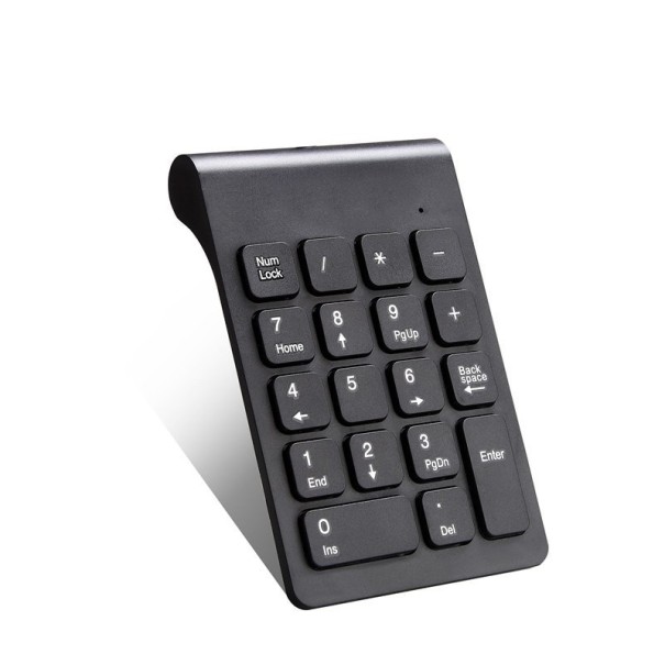 Tastatură numerică fără fir negru