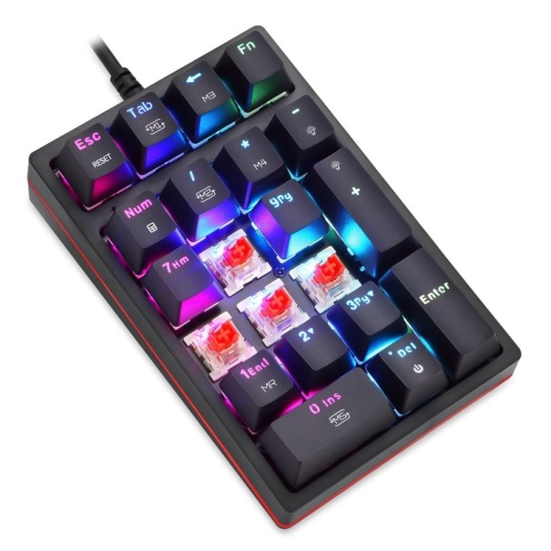 Tastatură numerică iluminată din spate 2