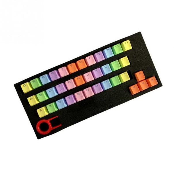 Taste detașabile pentru tastatura K395 portocale