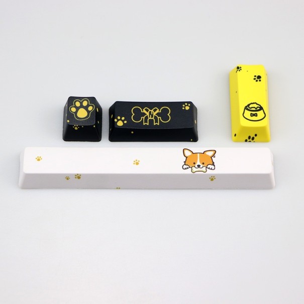 Tasti sostituibili con cagnolino bianco