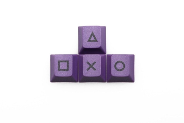 Tasti sostituibili per tastiera K336 viola