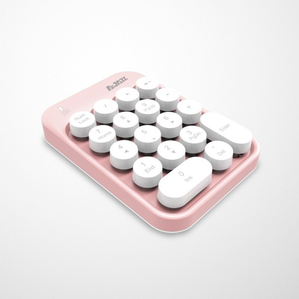 Tastiera numerica wireless K360 rosa
