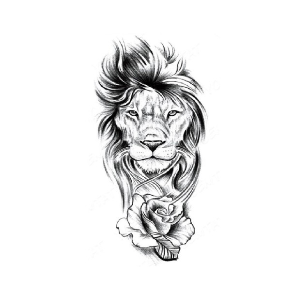 Tatuaj fals felin 10