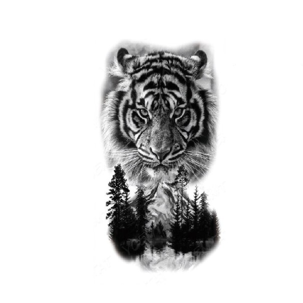 Tatuaje de gato falso 7