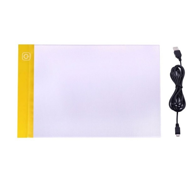 Tavoletta luminosa LED giallo