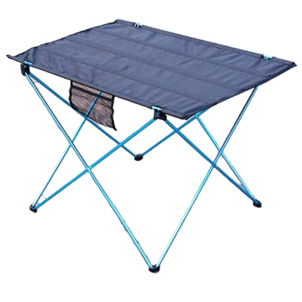 Tavolo pieghevole 76 x 56 x 52 cm blu