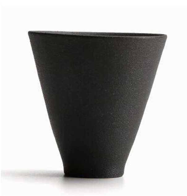 Taza de cerámica C107 negro 1