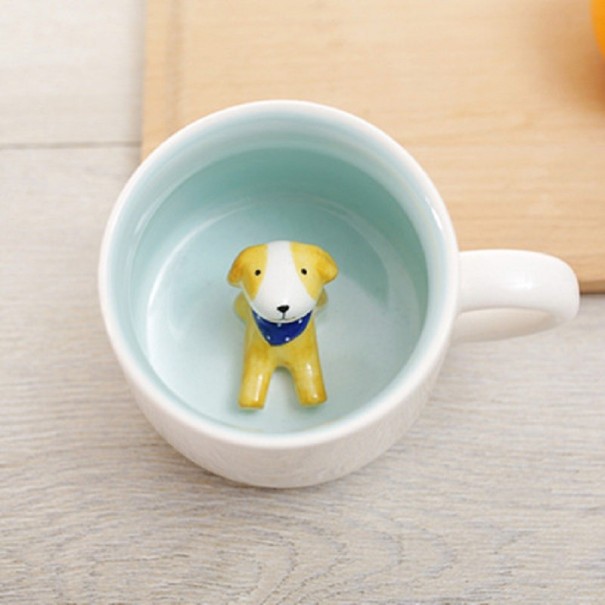 Tazza con decorazione animali 4