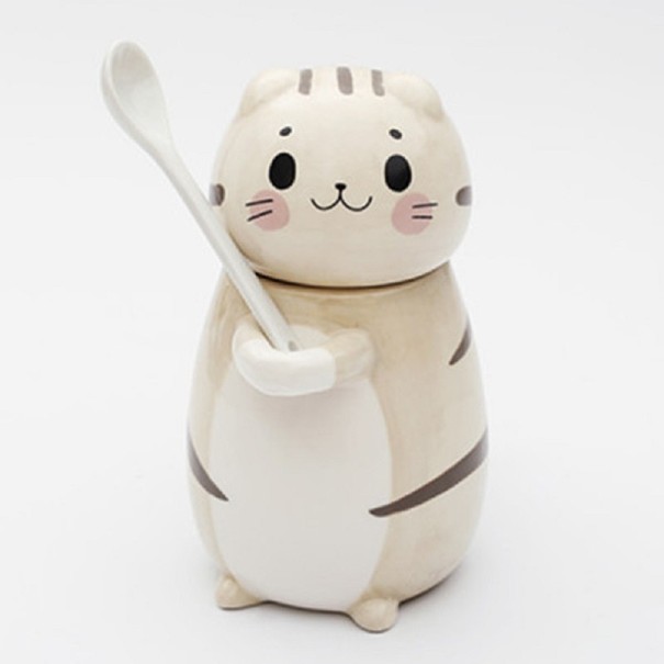 Tazza e cucchiaino gatto 1