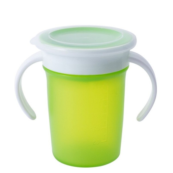 Tazza per l'apprendimento per bambini verde