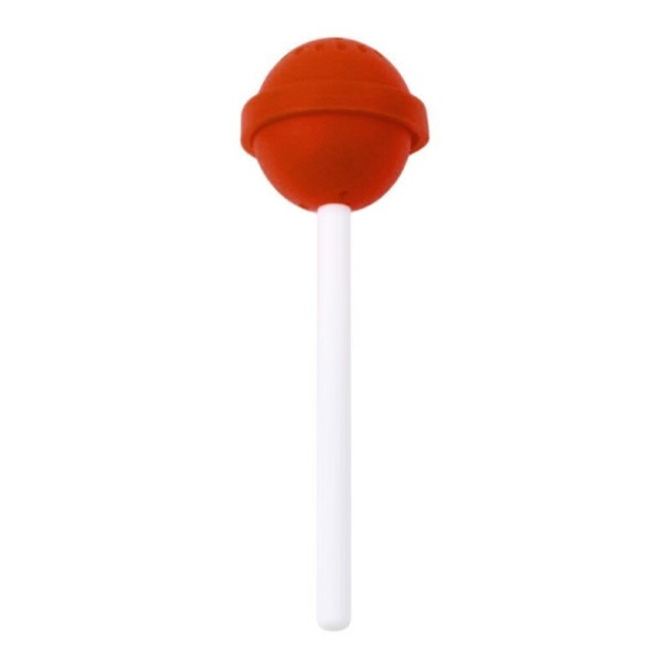 Tea Infuser Lollipop red