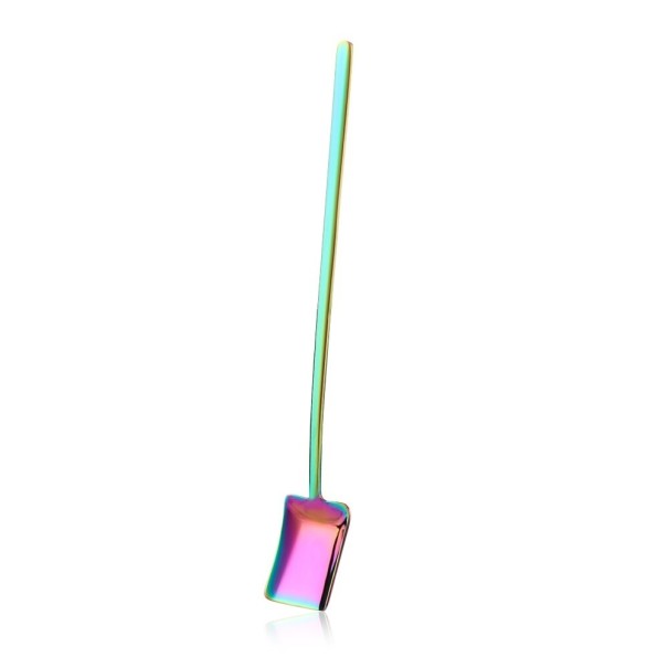 Tea Spoon in the Shape of a Shovel rainbow