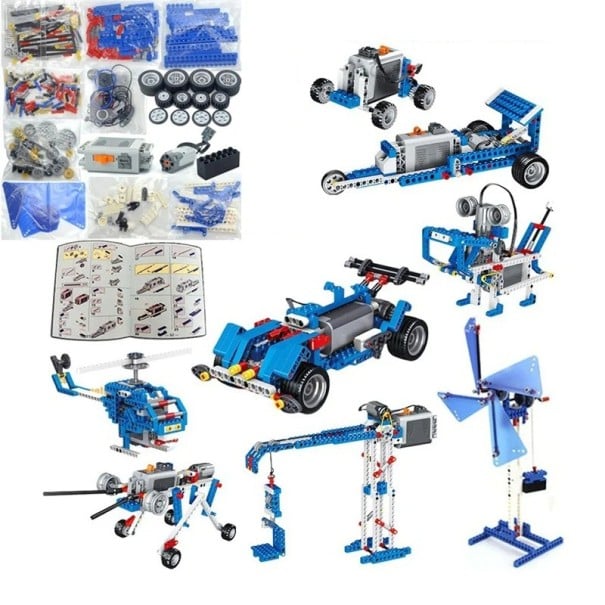 Technic-rakennussarja, robottirakennussarja lapsille, 9686 osaa, setti erilaisten mallien kokoamiseen, opettavainen lelu, luova rakennussarja 1