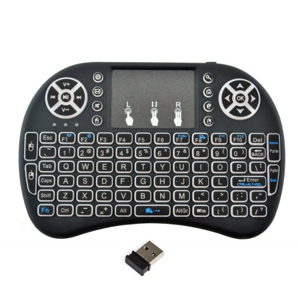 Teclado sem fios com touchpad para Android TV Box 1